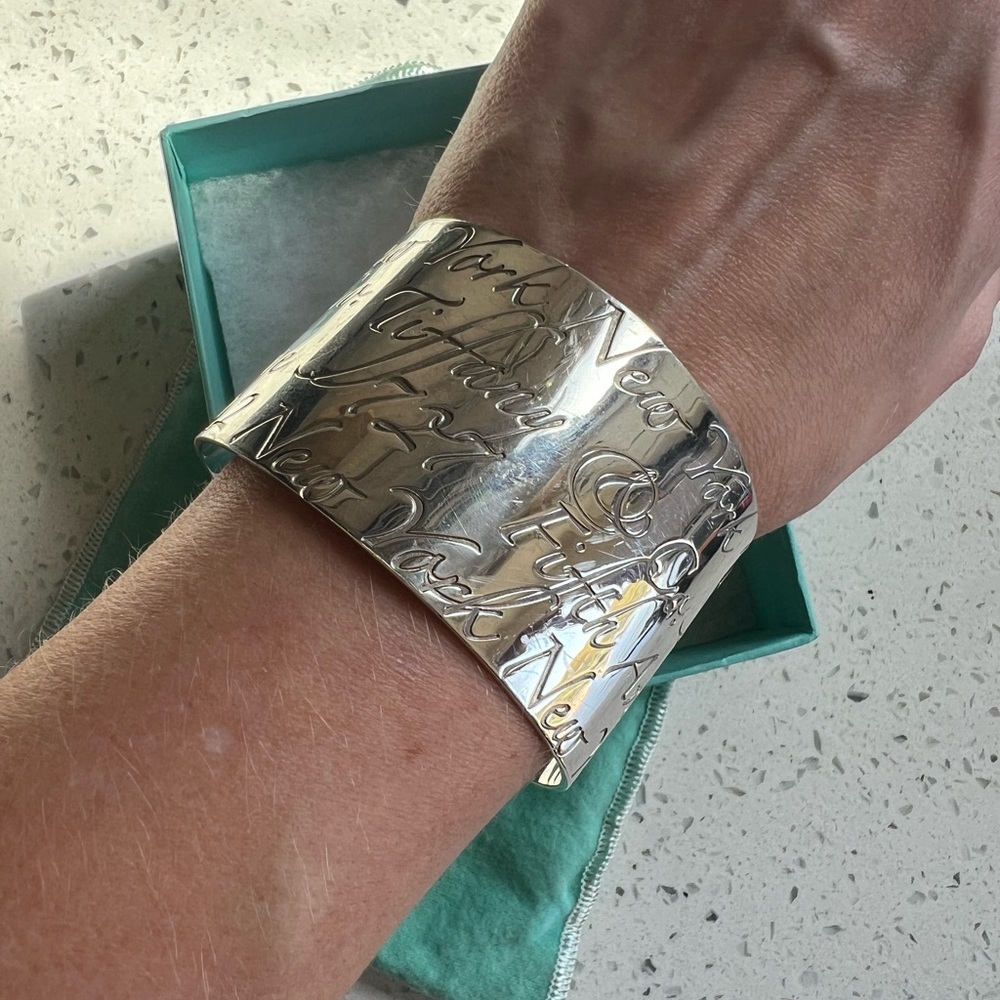 Tiffany & Co. Silver Cuff Bracelet - Picture 7 of 15